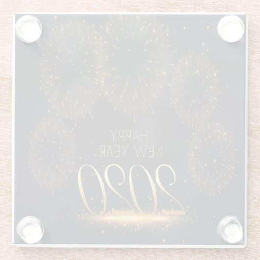 誕生日 ガラスコースター (裏面)