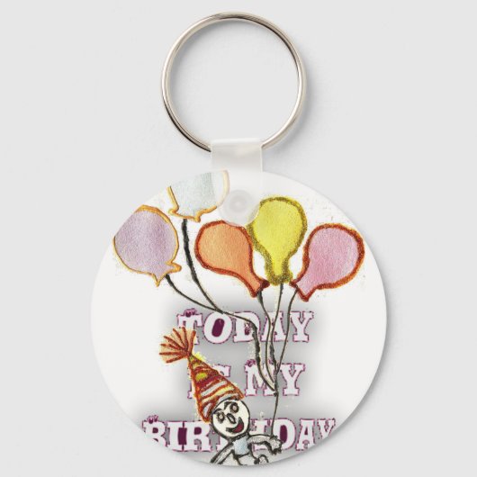 誕生日 キーホルダー (正面)