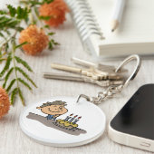 誕生日 キーホルダー (正面右)