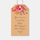 誕生日 ギフトタグ (正面)