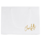 誕生日 ギフトバッグ, 特別な機会 オーダーメイド ギフト ラージペーパーバッグ (正面)