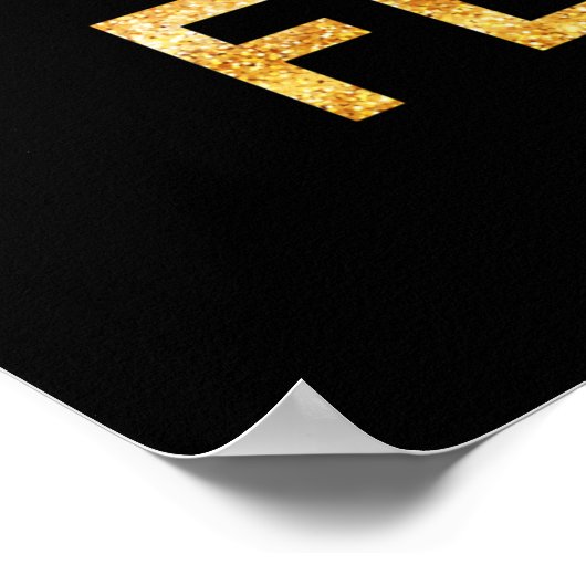 誕生日 |クイーンズ生まれは2月 ポスター (角)