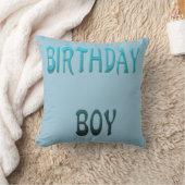 誕生日 クッション (ブランケット)