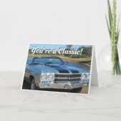 誕生日-クラシック カード (正面)