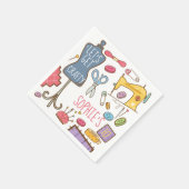 誕生日 クラフト アート  スタンダードカクテルナプキン (角)