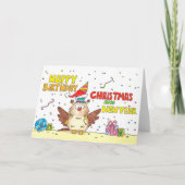 誕生日、クリスマス、そして新年のお祝いカード カード (正面)