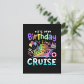 誕生日 クルーズ タイ・ダイ バケーション 旅行 シーズンカード (スタンド正面)