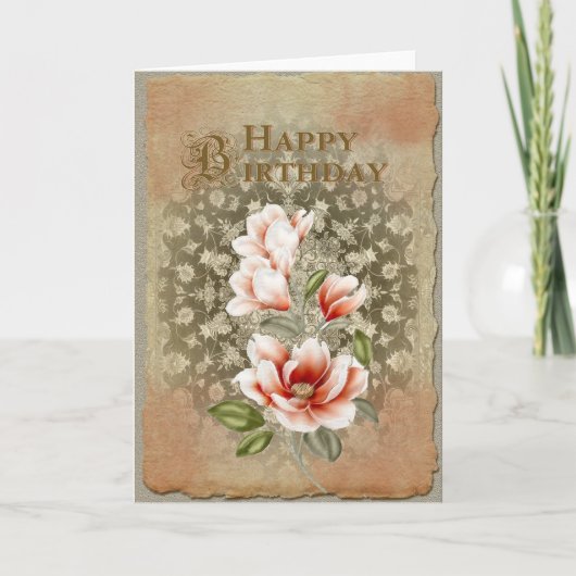 誕生日 – グリーティングカード シーズンカード (正面)