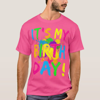 誕生日 グロー パーティー 80年代 コスチューム レトロ Tシャツ