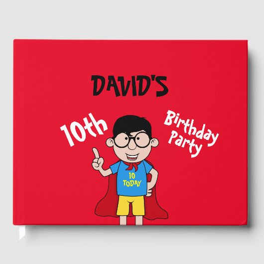 誕生日 ゲストブック (正面)
