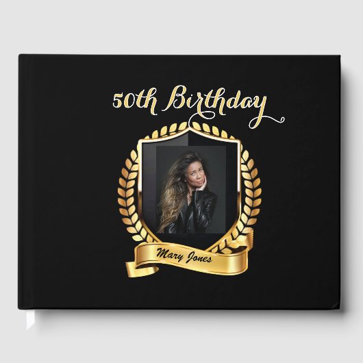 誕生日 ゲストブック (正面)