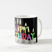 誕生日 コーヒーマグカップ (正面右)
