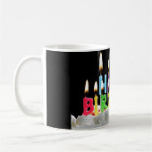 誕生日 コーヒーマグカップ (左)