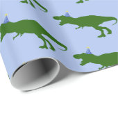「誕生日・サウルス」恐竜の誕生日パーティー ラッピングペーパー (ロールコーナー)
