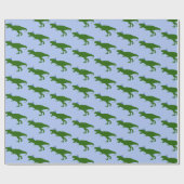 「誕生日・サウルス」恐竜の誕生日パーティー ラッピングペーパー (フラット)