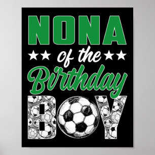 誕生日＋サッカー＋ファミリーマッチング ポスター