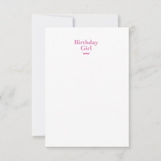 誕生日 サンキューカード (裏面)