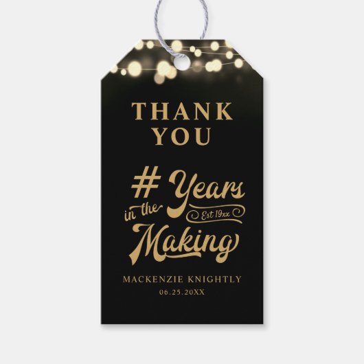 誕生日・サンキュー・ザ・メイキング・ライト ギフトタグ (正面)