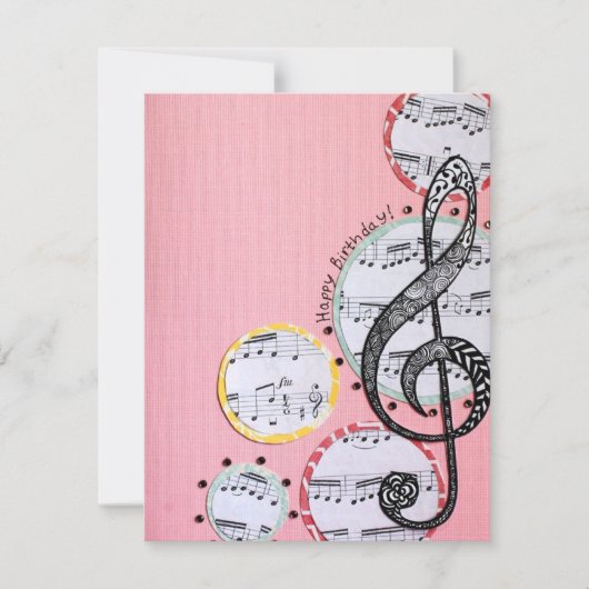 誕生日 シーズンカード (正面)