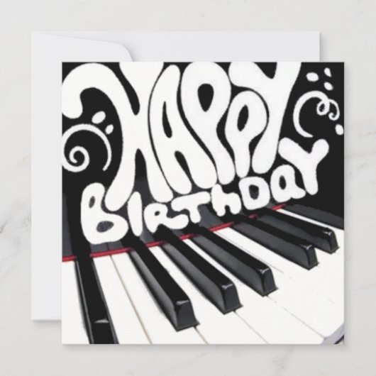 誕生日 シーズンカード (正面)