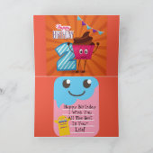 誕生日 シーズンカード (内部)