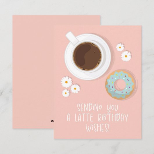 誕生日 シーズンカード (正面/裏面)