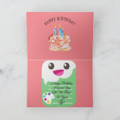 誕生日 シーズンカード (内部)