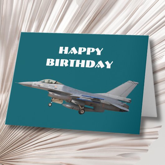 誕生日 ジェット戦闘機 航空機 パイロット 軍事 ギフト カード
