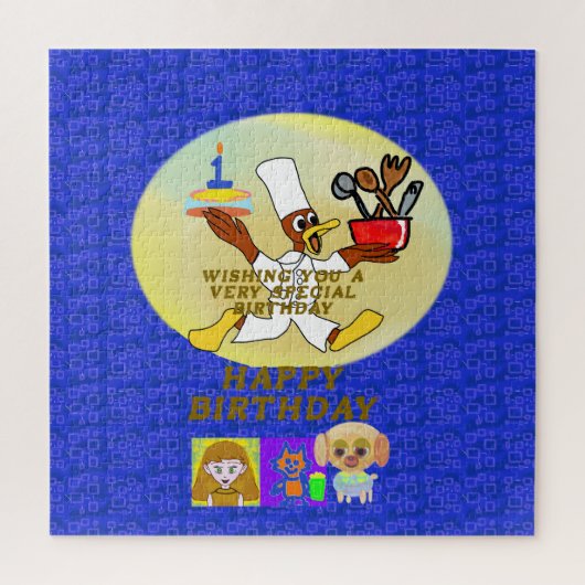 誕生日 ジグソーパズル (縦)