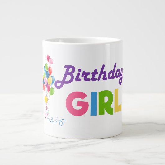 誕生日 ジャンボコーヒーマグカップ (正面)