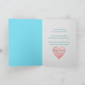 誕生日、スウィーティ、ベビー人形&ドールハウス カード (内部)