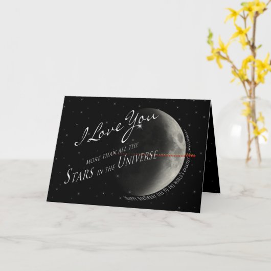 誕生日 – スウィートアート – 星/宇宙 カード (黄色い花)