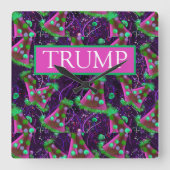 誕生日 スクエア壁時計 (正面)