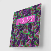 誕生日 スクエア壁時計 (傾斜)