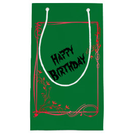 誕生日 スモールペーパーバッグ