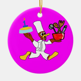 誕生日 セラミックオーナメント