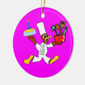 誕生日 セラミックオーナメント (左)