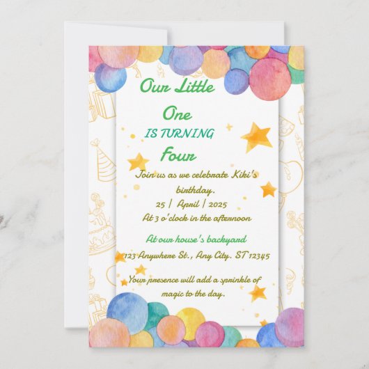 誕生日 セーブザデート (正面)