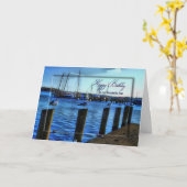 誕生日 – ソンマリーナとシーグルス カード (黄色い花)