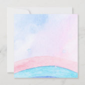 誕生日 ダック レース カー 男の子 赤 レース 子供 名前 サンキューカード (裏面)