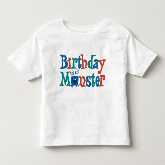 誕生日 トドラーTシャツ (正面)