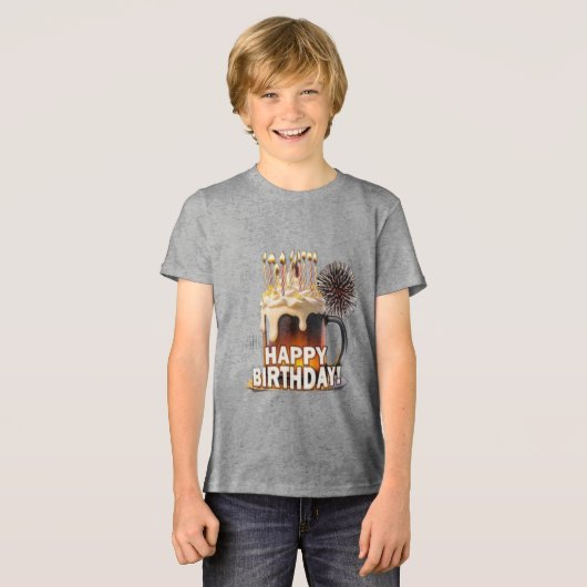 誕生日 トライブレンドＴシャツ (正面全面)