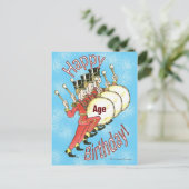 誕生日-ドラマー ポストカード (スタンド正面)