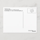 誕生日-ドラマー ポストカード (裏面)