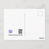 誕生日 ハートの木 ポストカード (裏面)