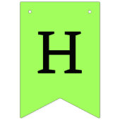 誕生日 バンティングフラッグ (第2の旗)