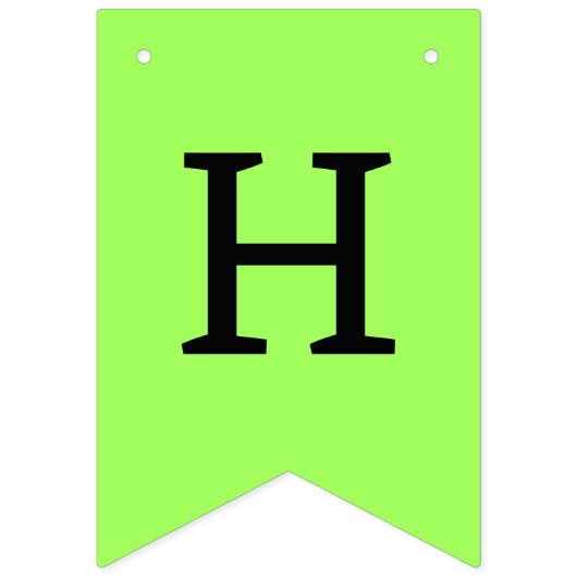 誕生日 バンティングフラッグ (第2の旗)