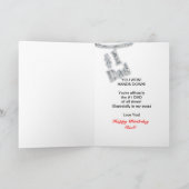 誕生日-パパ- TIE/SHIRT カード (内部)