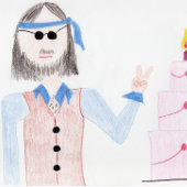 誕生日 – ヒッピー誕生日 – カード