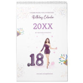 誕生日、ファッション カレンダー (カバー)